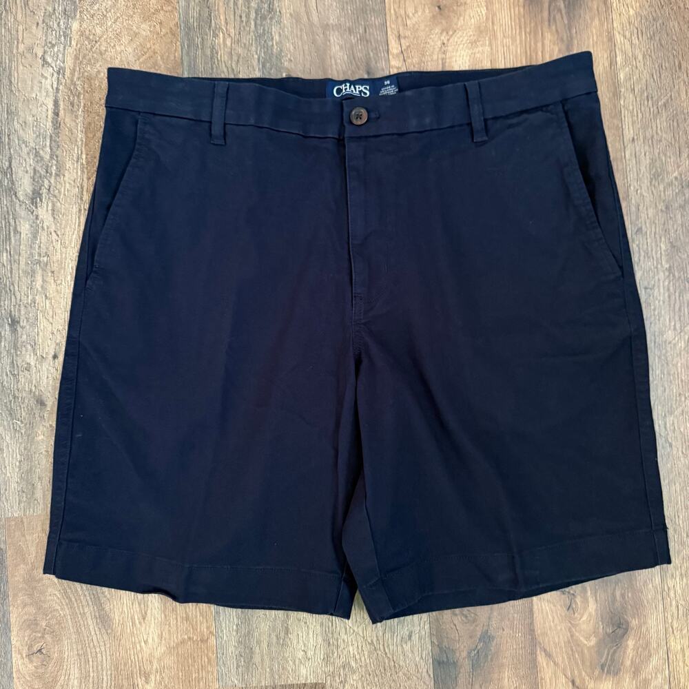 Chaps Black Shorts 36